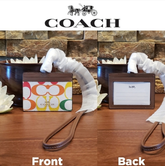 **SALE** NEW Coach Reversible Tote & ID Lanyard 🌈 - Picture 11 of 14